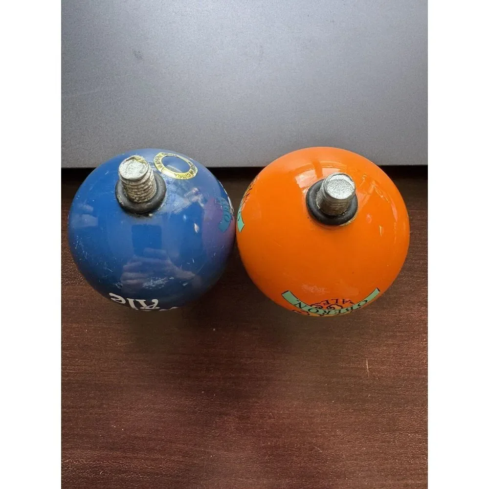 Set of 2 Bell's Oberon & Winter White Ale Draft Beer Tap‎ Handle Tapper Mancave